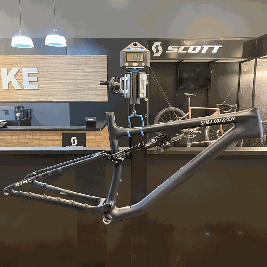 Quadro Specialized Epic Evo com Flight Attendant