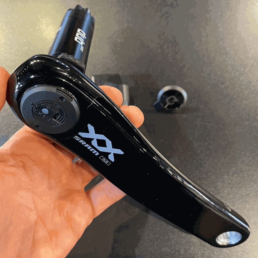 Braço Esquerdo da Pedivela Sram Original XX Eagle T-Type DUB Com Medidor de Potência