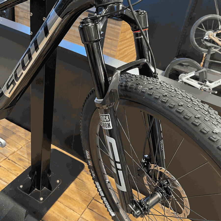 Bicicleta SCOTT Spark RC Team Issue twinkle green