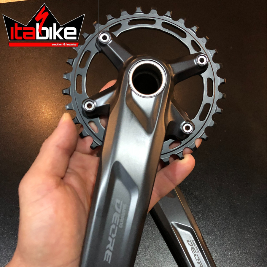 Pedivela Shimano Original Deore FC M5100 10/11V Preto