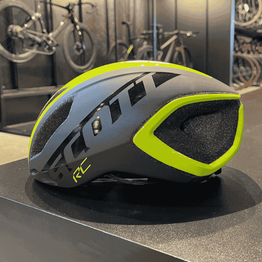 Capacete Scott Cadence Plus MIPS Preto E Neon