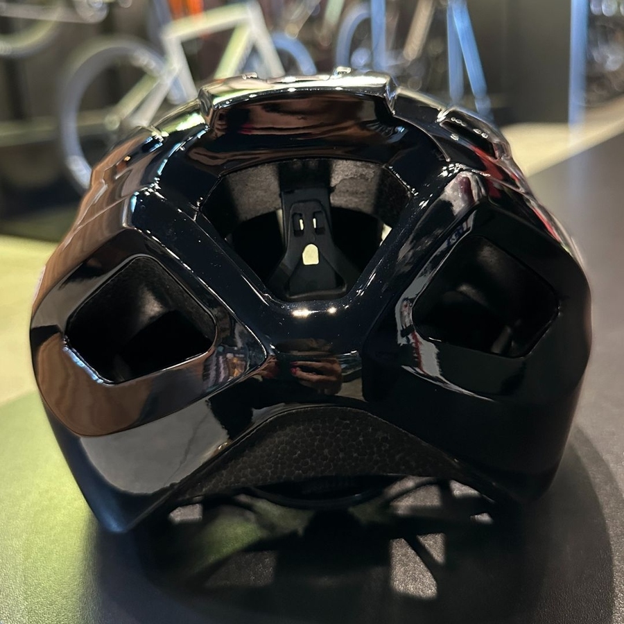 Capacete Abus Macator Preto Brilhante
