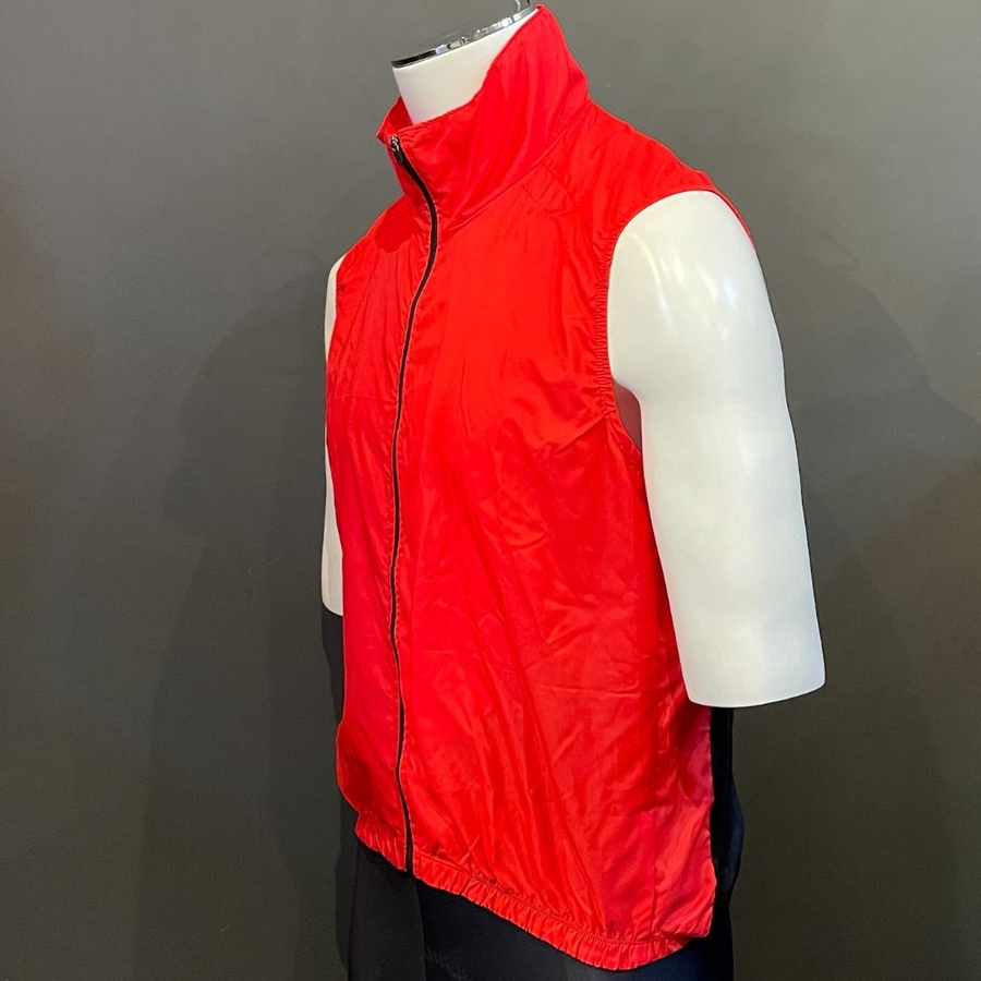 Colete Corta Vento Barbedo Masculino Vermelho