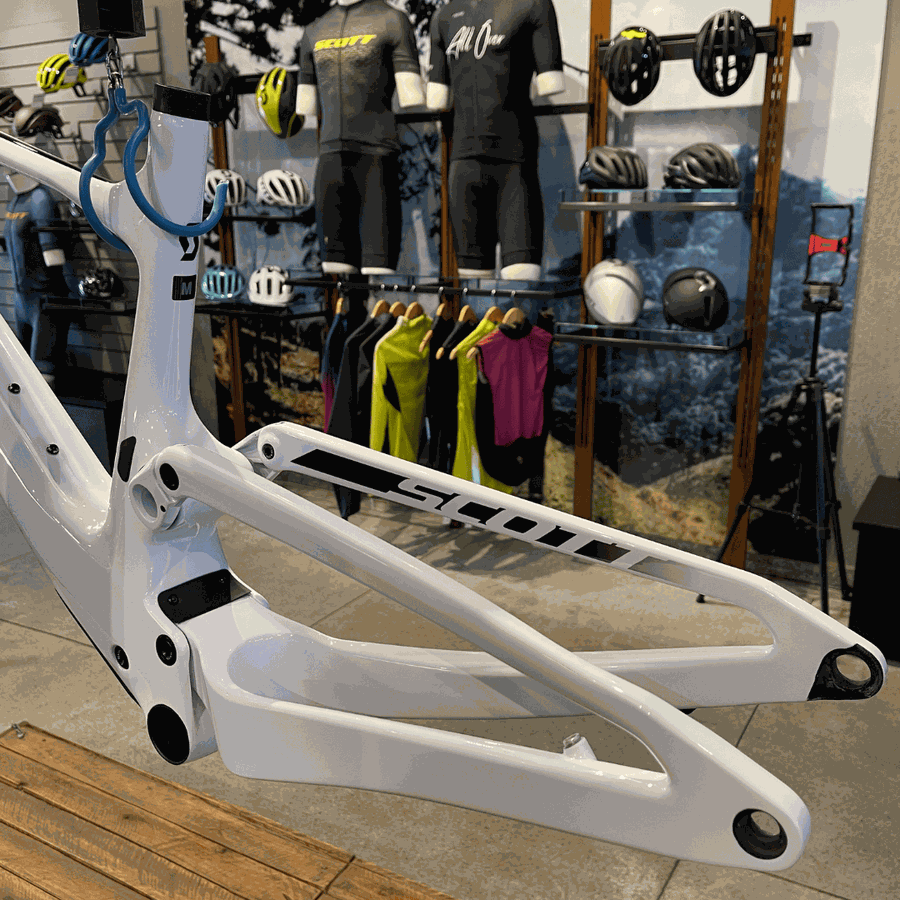Quadro SCOTT Spark RC em Carbono branco