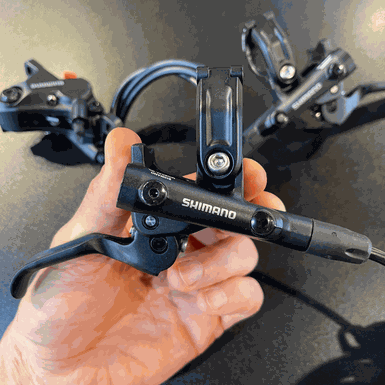 Par de Freio a Disco Shimano Original Hidráulico BL-M6120 4 Pistões