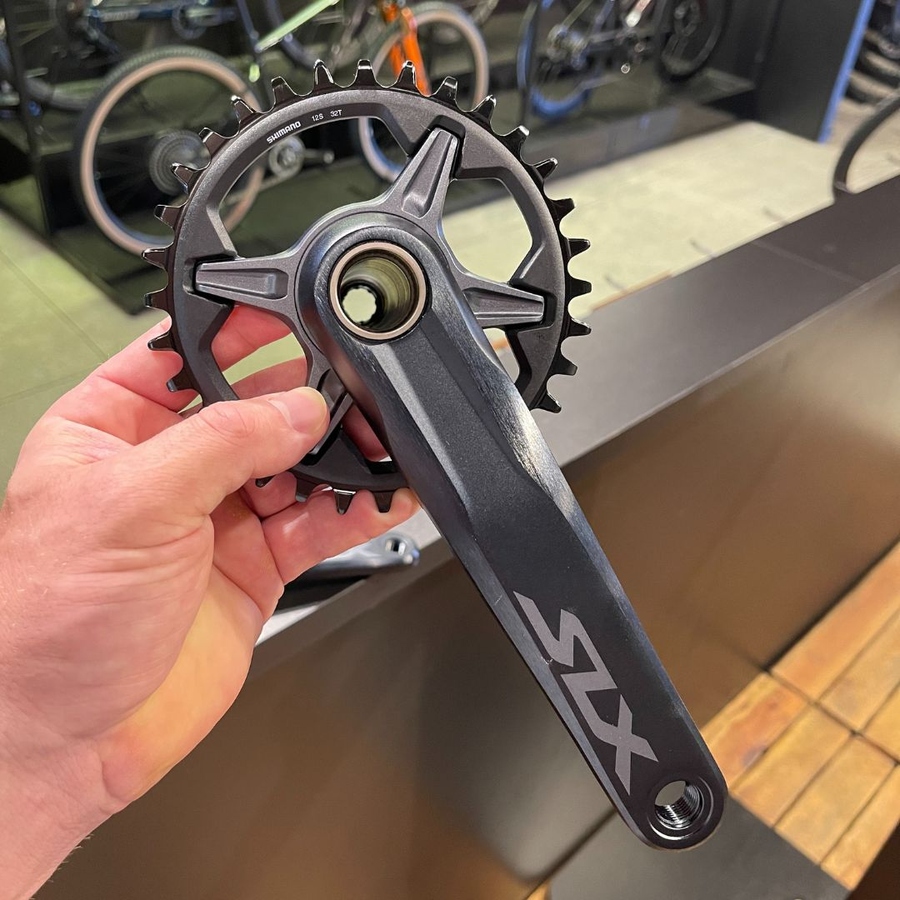 Pedivela Shimano Original SLX FC-M7120 Preto