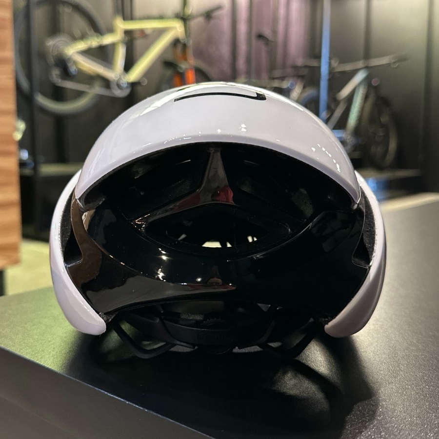 Capacete Abus GameChanger Branco Brilhante