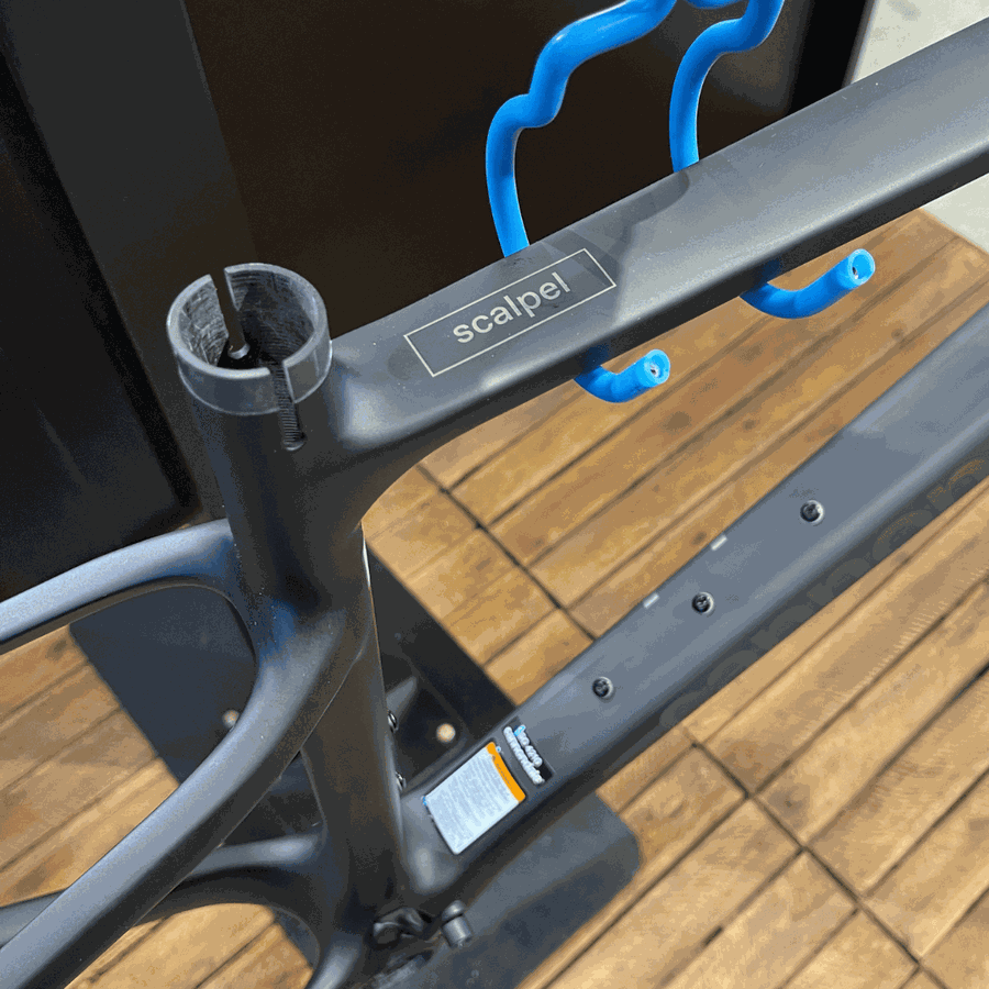 Quadro Cannondale Scalpel HT Preto Carbono Aparente