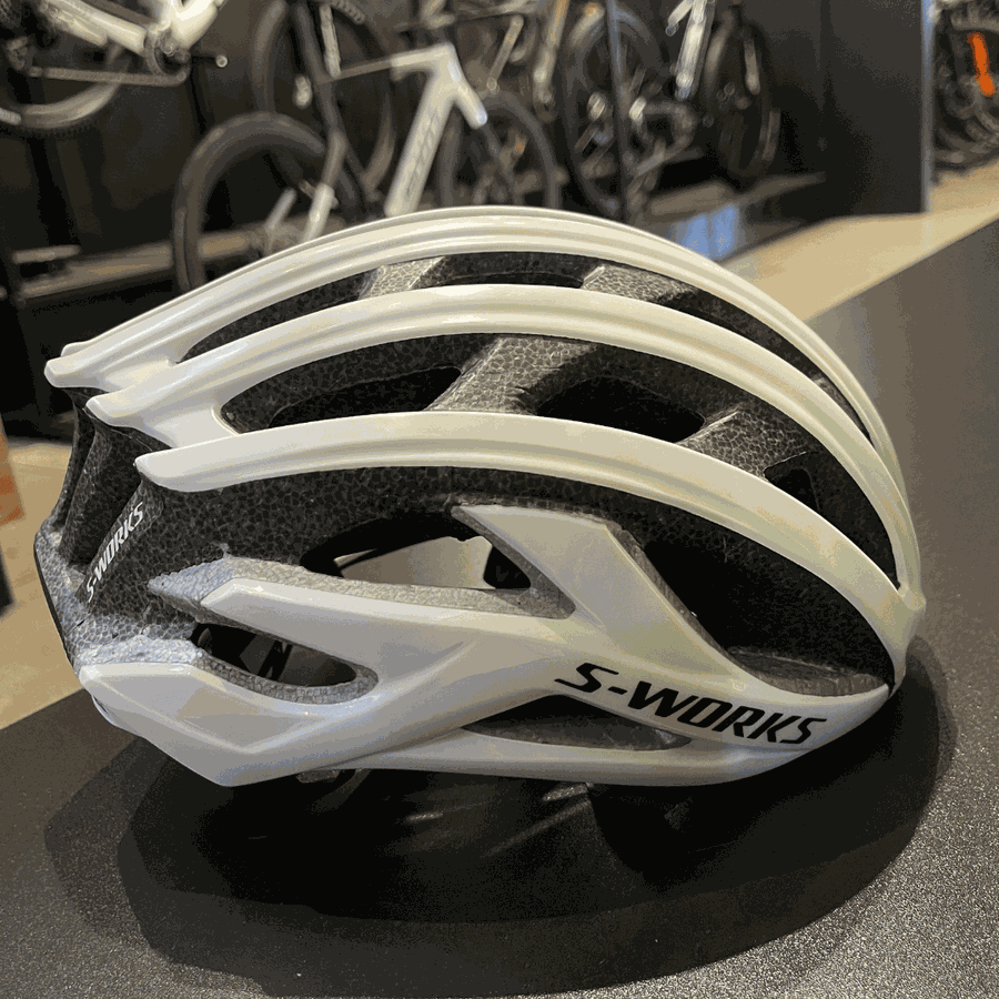 Capacete Specialized S-Works Prevail 2 MIPS Branco C/ Avaria