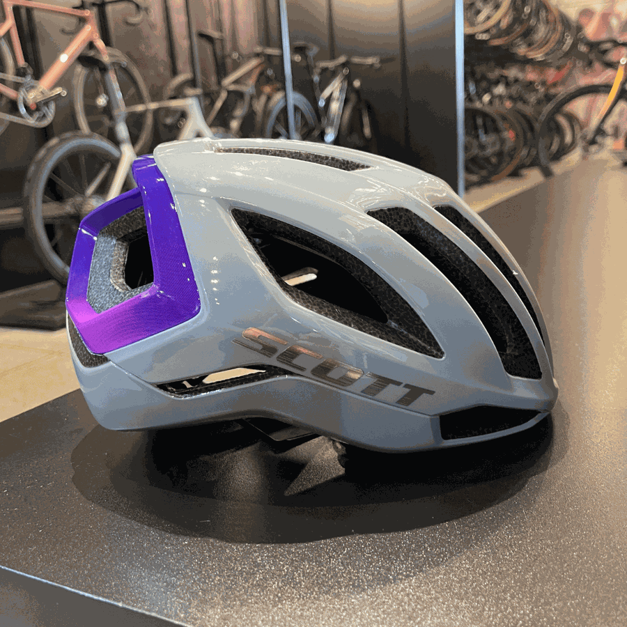 Capacete Scott Centric Plus MIPS Narwal Grey/Fade Purple