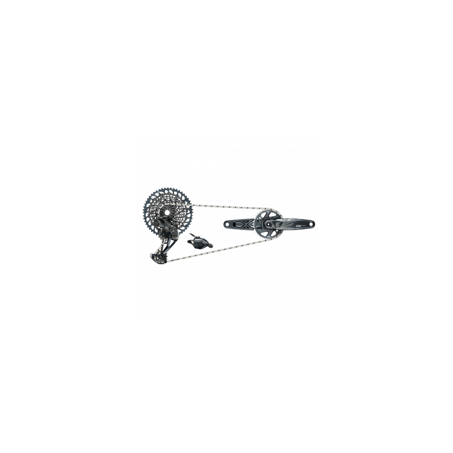Grupo de Peças Sram Original GX Eagle Preto Lunar