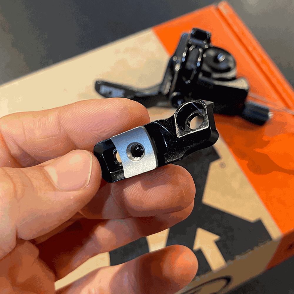 Alavanca de Trava Remota Dupla Fox Original Twin Stick Preta