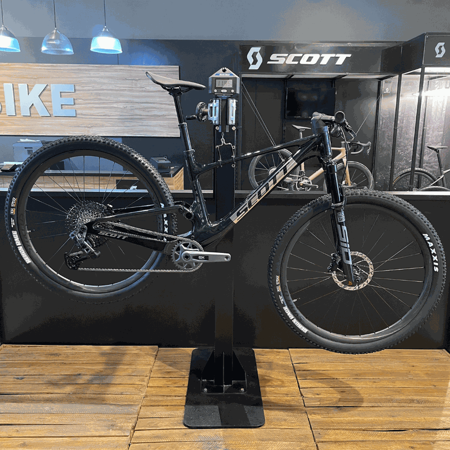 Bicicleta SCOTT Spark RC Team Issue twinkle green