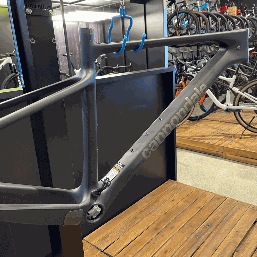 Quadro Cannondale Scalpel HT Preto Carbono Aparente