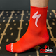 Meia Specialized Cano Alto Mid Sock Vermelha - 1