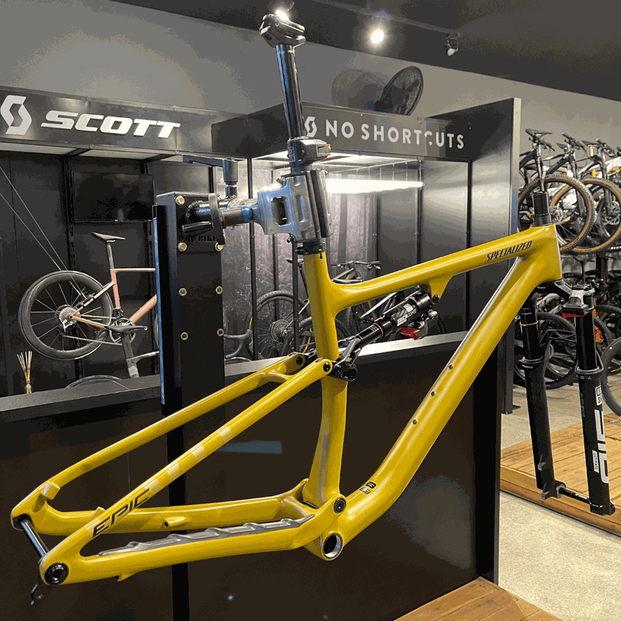 Quadro Specialized Epic Evo com Flight Attendant