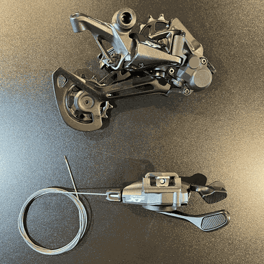 Kit de Upgrade SHIMANO Original Deore XT Câmbio e Passador p/matchmaker de 12V 