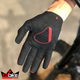 Luva Specialized Dedo Longo Grail Feminina Vermelha - 2