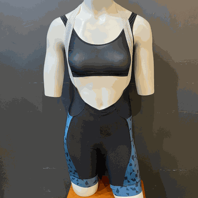 Bretelle Specialized SL Pro Feminino Preto E Azul