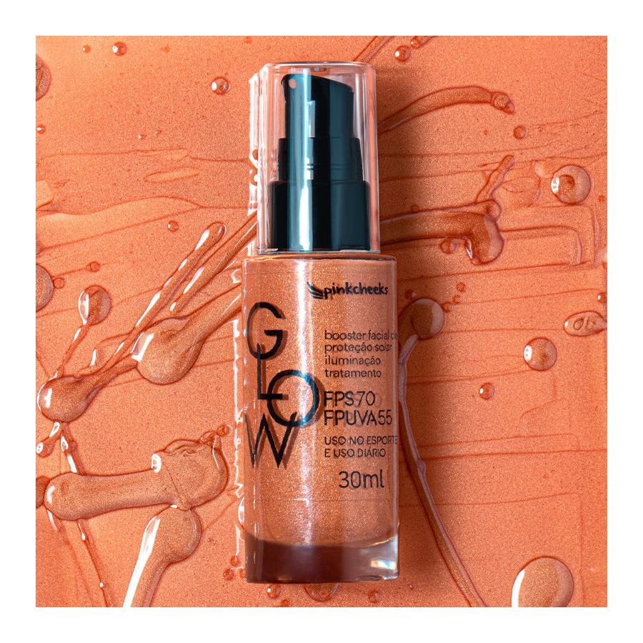 Glow Primer Multifuncional FPS 70  FPUVA 55 Pure Gold 30ml