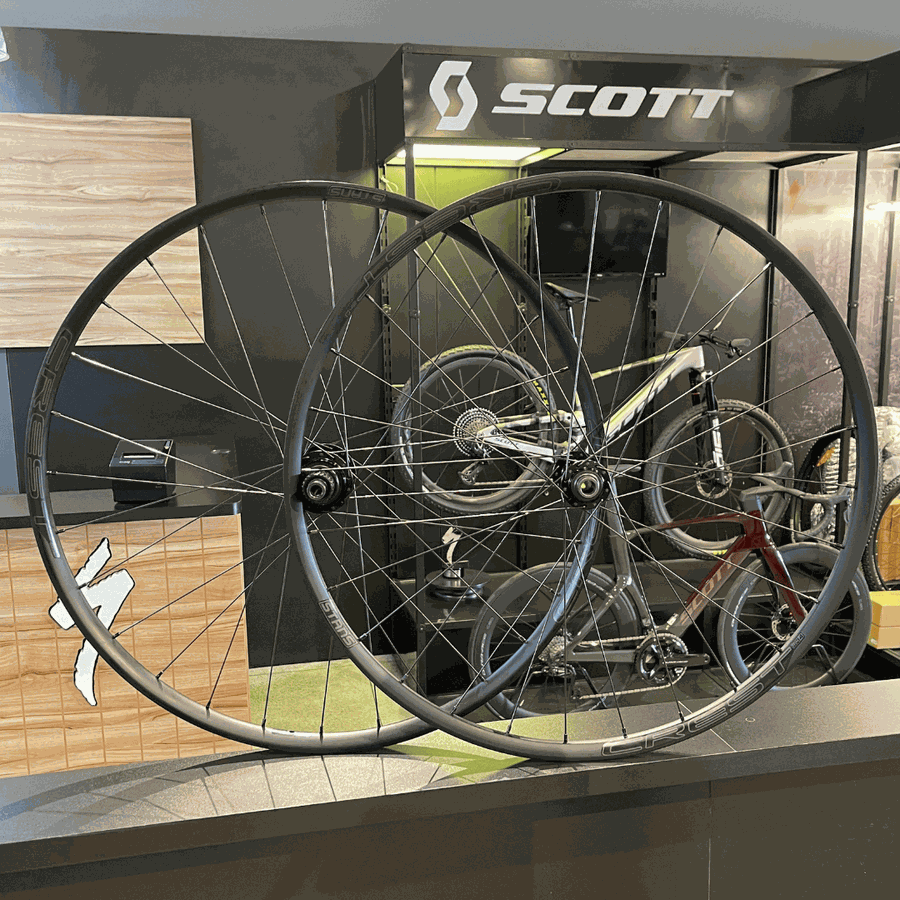 Par de Rodas MTB STANS Crest MK4 em alumínio