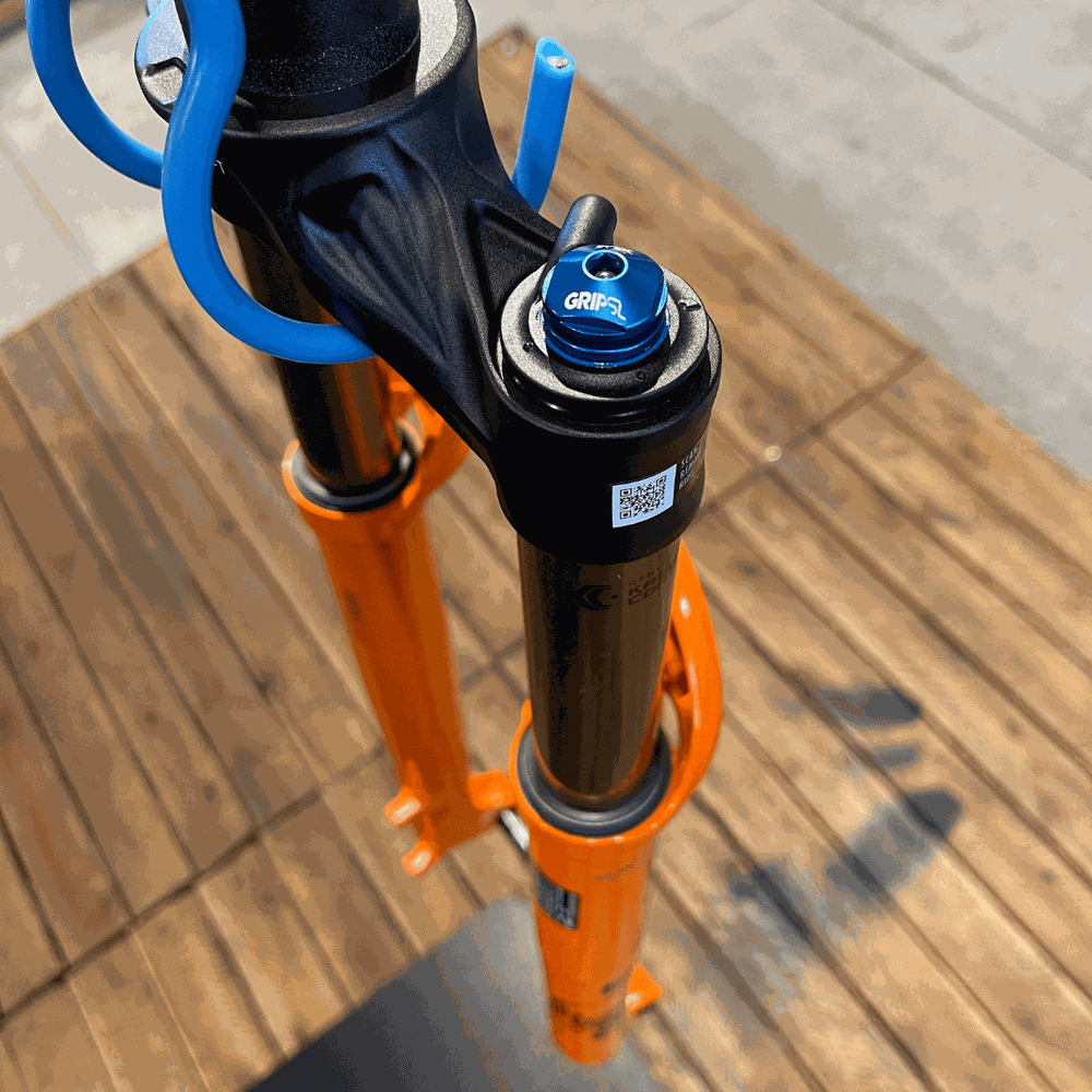 Garfo de Suspensão Fox Kashima Original 34 Laranja 120mm 2026