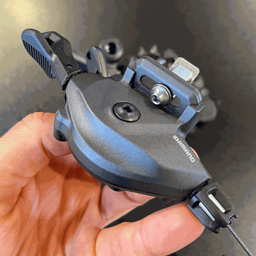 Kit de Upgrade SHIMANO Original Deore XT Câmbio e Passador p/matchmaker de 12V 