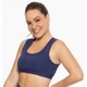 Top Fitness Médio Impacto Feminino Roma Azul Escuro - 1