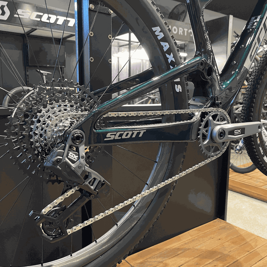 Bicicleta SCOTT Spark RC Team Issue twinkle green