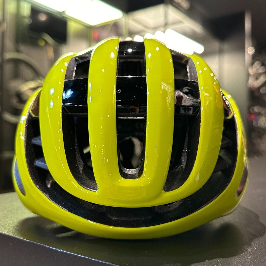 Capacete Abus Airbreaker Amarelo Neon