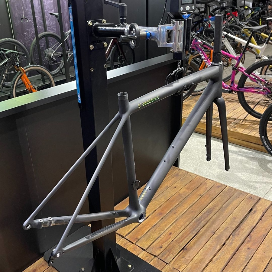 Quadro Specialized Aethos S-Works Carbono Aparente