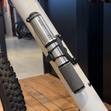 Mini Bomba de Ar Topeak RaceRocket MTB Prata
