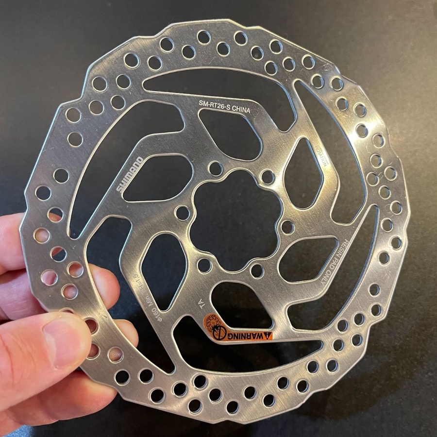 Disco Rotor SHIMANO Original Para Freio a Disco SM RT26 Parafusos
