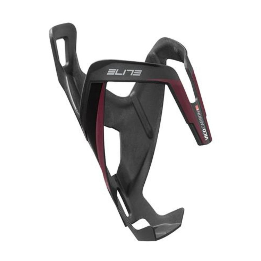 Suporte de Garrafa Elite Vico Carbon Preto e Wine