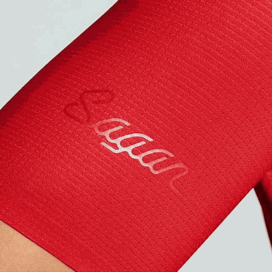 Camisa Original Specialized Sl Air Jersey Coleção Sagan Feminino Vermelha