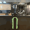 Garfo de Suspensão RockShox Sid Ultimate Flight Attendant 120mm Verde