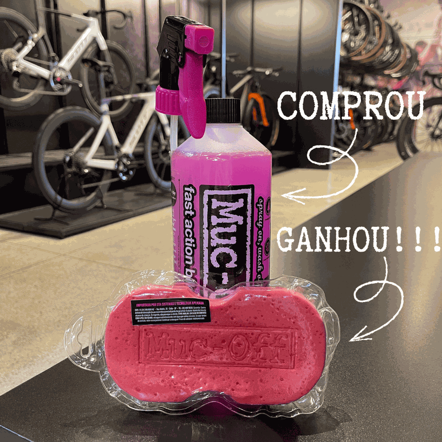 Limpador Shampoo Muc-off Para Bicicleta 1 Litro (Presente Esponja)