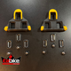 Taco amarelo Para Sapatilha Shimano Original Speed SM-SH11 - 2