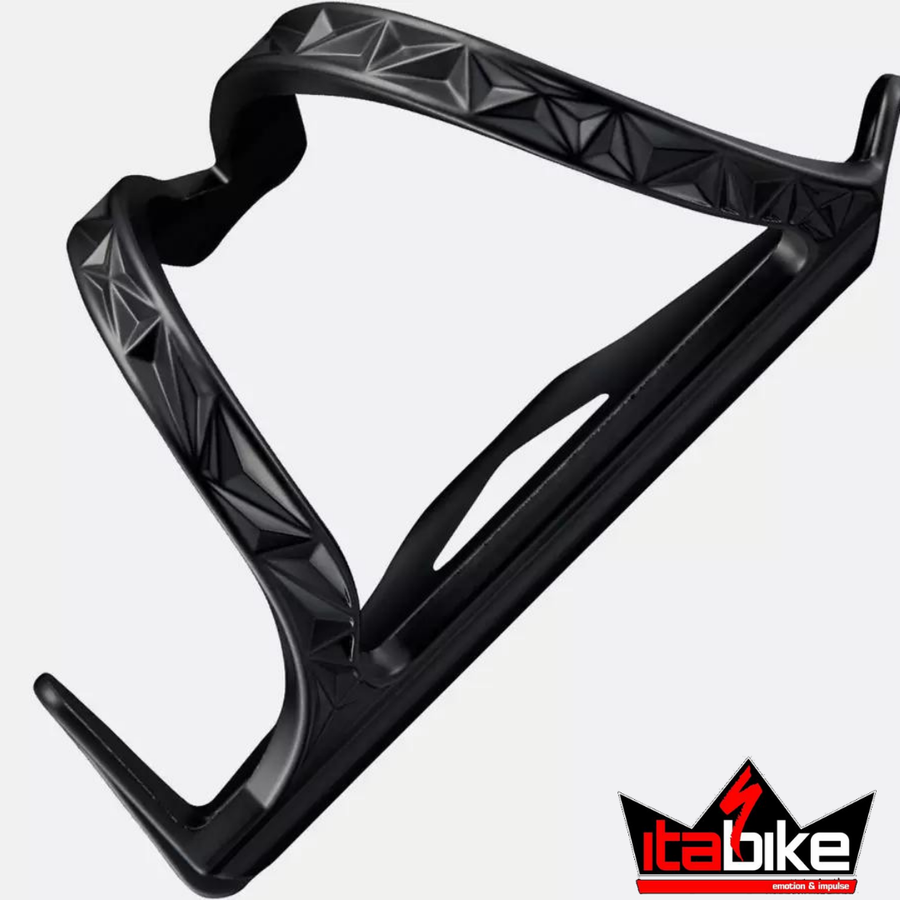 Suporte de Garrafa Supacaz  Side Swipe Poly Esquerda Preto