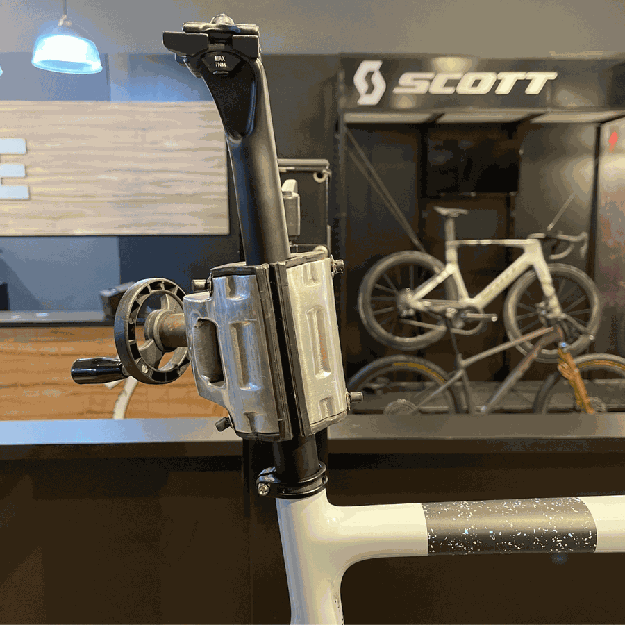 Quadro SCOTT em Carbono ADDICT HMF branco gelo