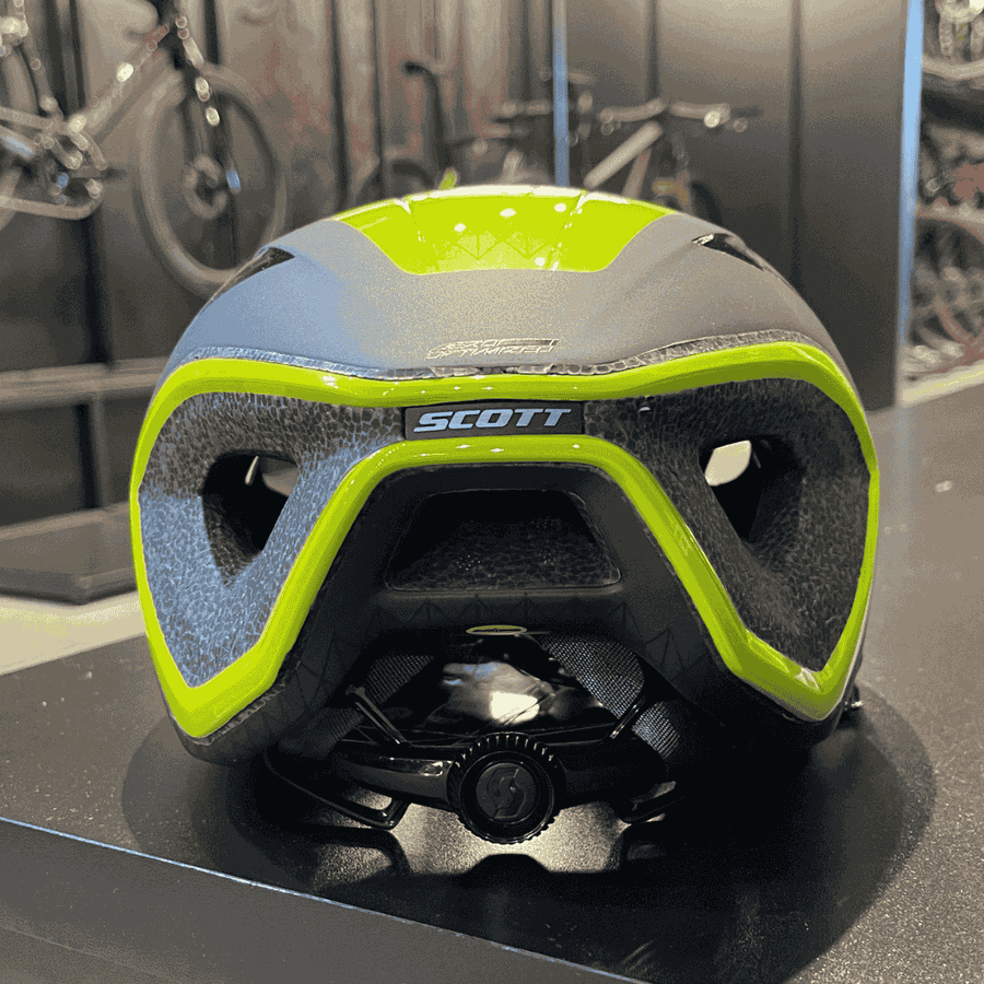 Capacete Scott Cadence Plus MIPS Preto E Neon