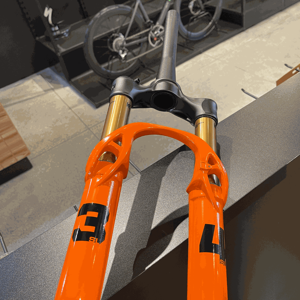 Garfo de Suspensão Fox Kashima Original 34 Laranja 120mm 2026