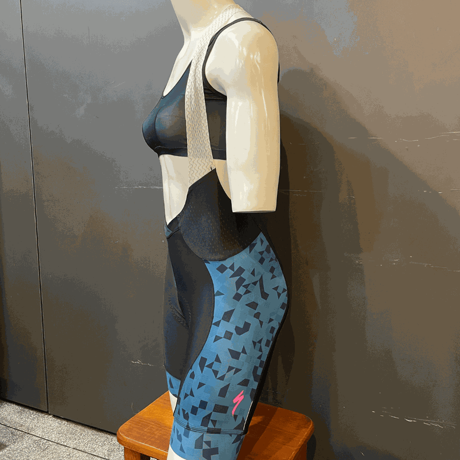 Bretelle Specialized SL Pro Feminino Preto E Azul