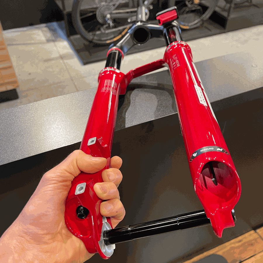 Garfo de Suspensão RockShox Sid Ultimate Flight Attendant 120mm Vermelha