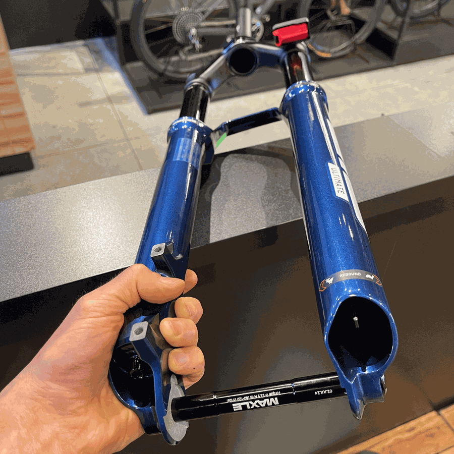 Garfo de Suspensão RockShox Sid Ultimate Flight Attendant 120mm Azul