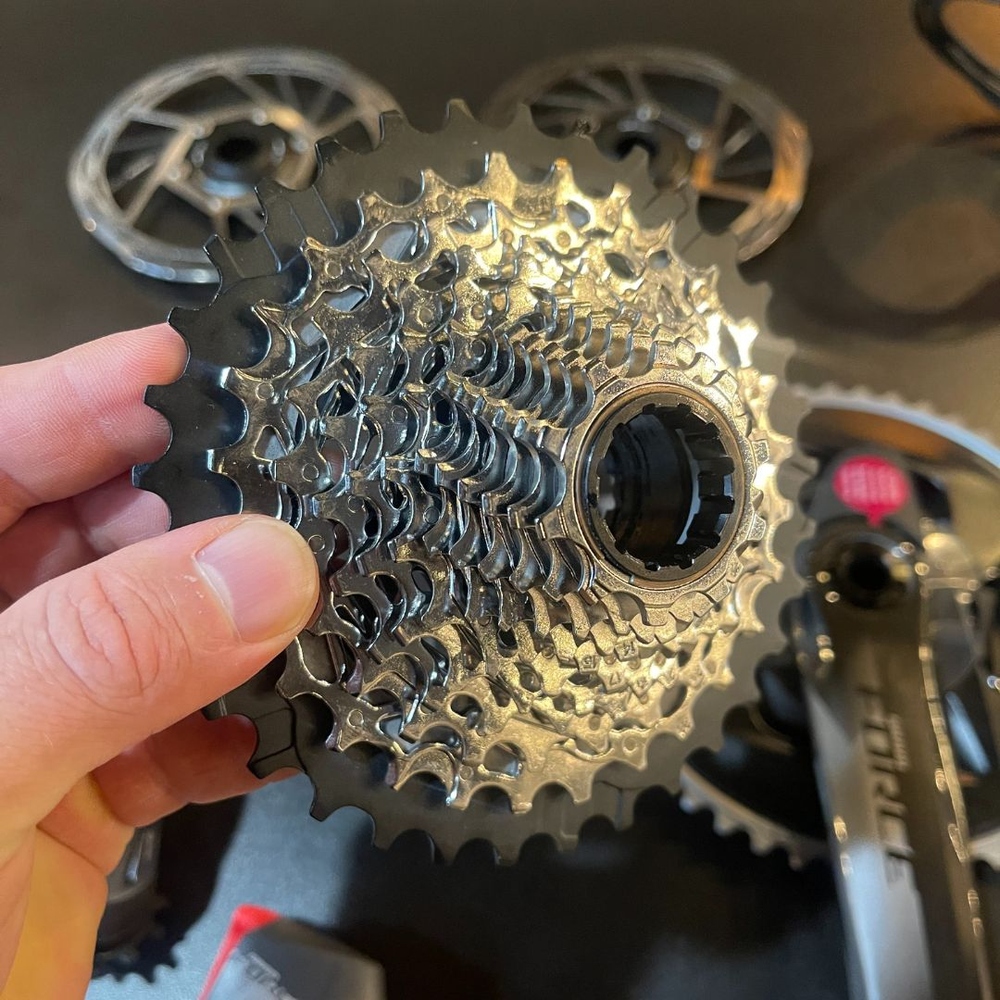 パーツ Sram Force AXS 165mm w/BB Grupo de Peças Sram Original Force AXS 12v