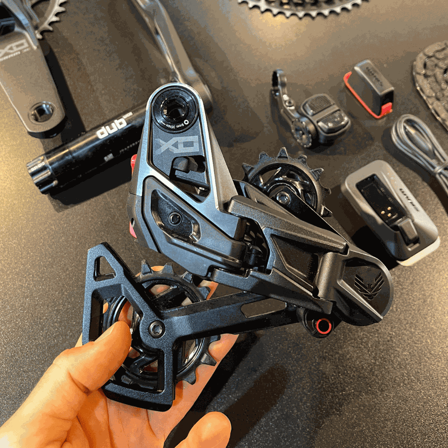 Grupo de Peças Sram Original X0 T-Type Eagle AXS Com Medidor de Potência 