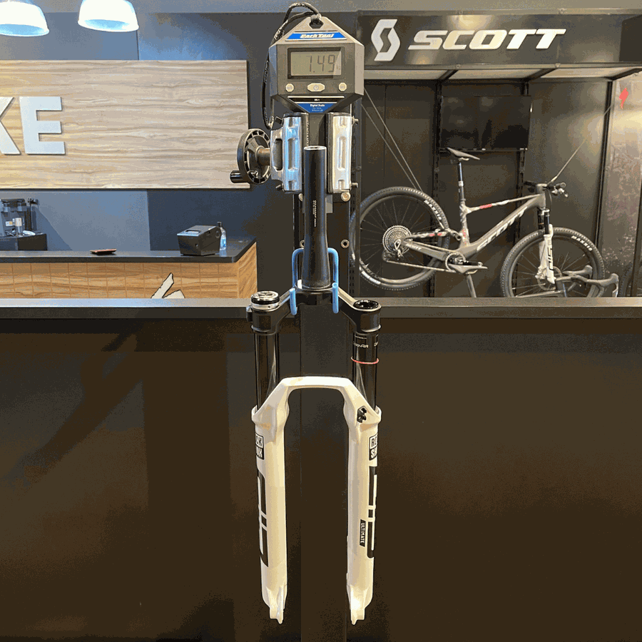 Garfo de Suspensão RockShox Sid Ultimate Flight Attendant 120mm Branca