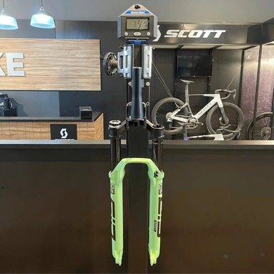 Garfo de Suspensão RockShox Sid Ultimate Flight Attendant 120mm Verde