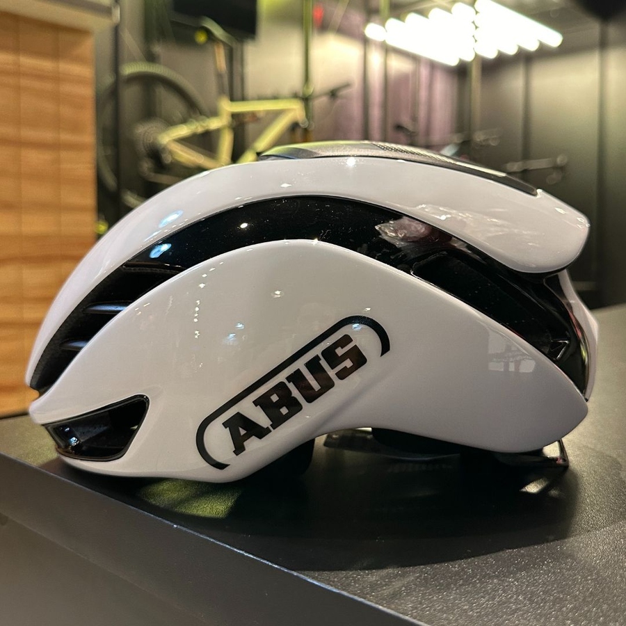 Capacete Abus GameChanger 2.0 Branco Brilhante